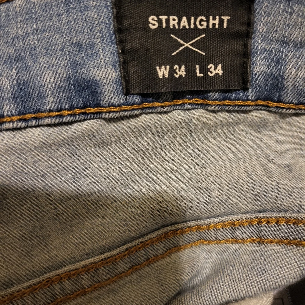 Ring of Fire Blue 34x34 Straight Leg Jeans